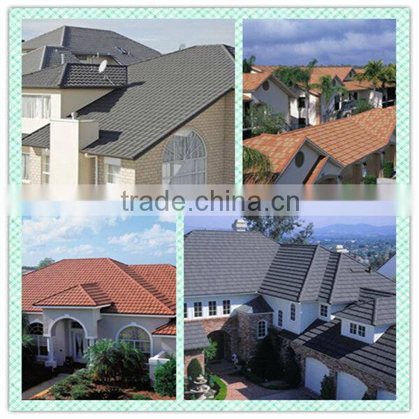 Good building materials Corrugated Sheet Stone Coated Roofing Tile