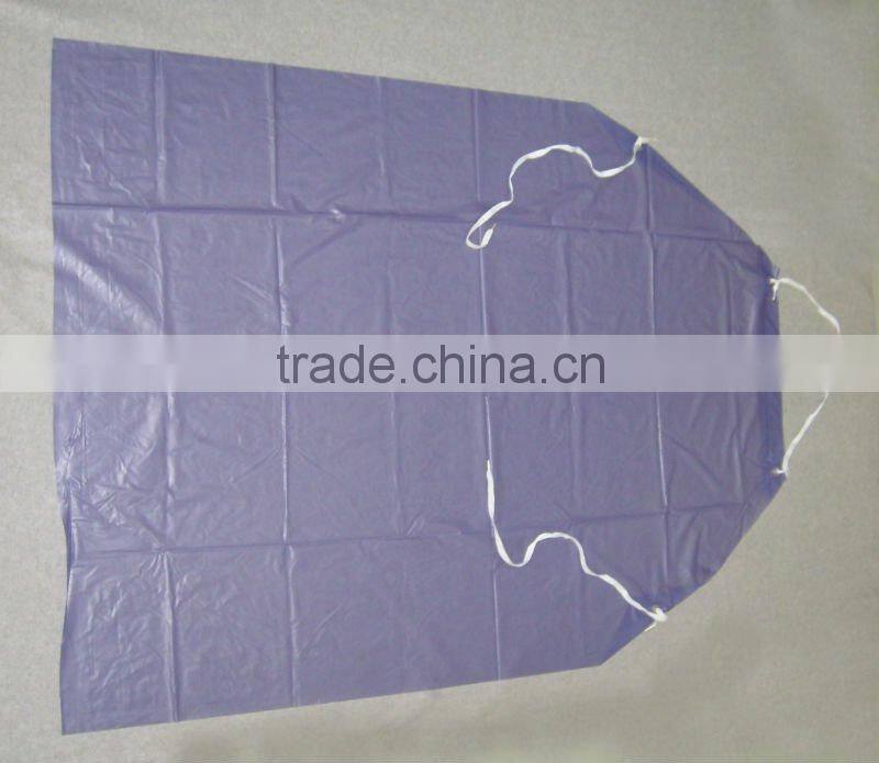 adult pvc plastic apron 0.16mm