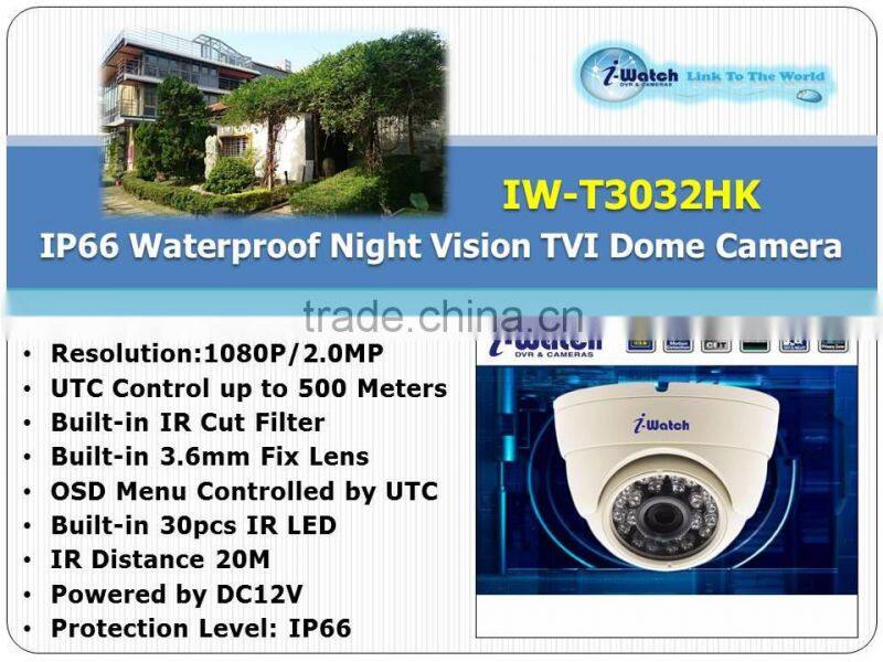 IW-T3032HK 1920x1080 UTC Surveillance TVI Camera