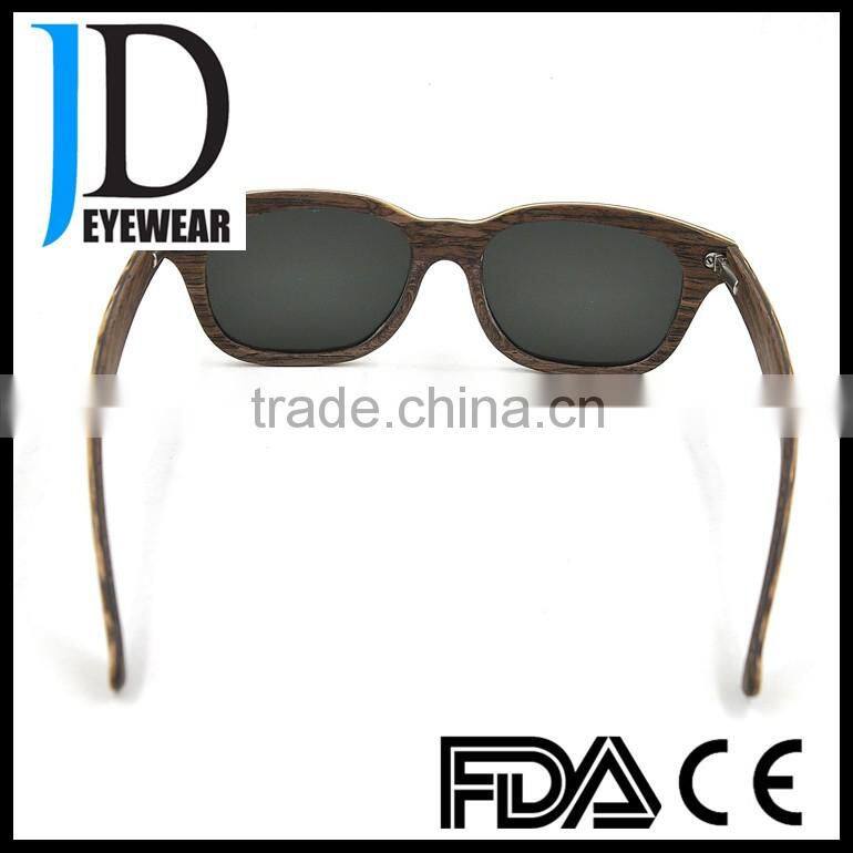 2016 italy designer fashionable handmade natural wholesale wood sunglasses