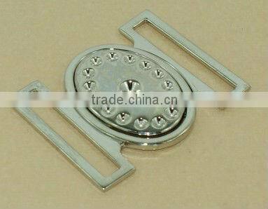 special metal belt buckle with eye logo