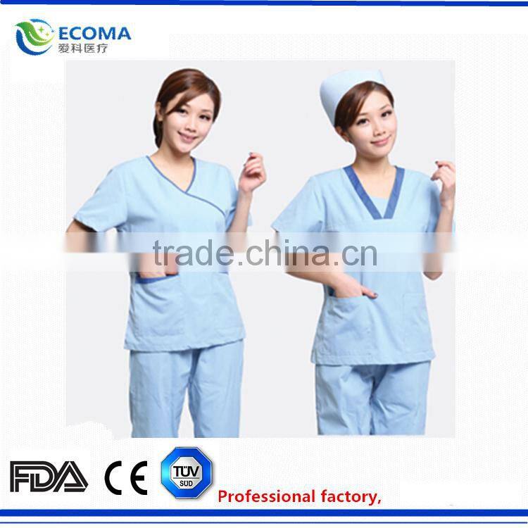 2015 Waterproof P Non-woven Disposable Sterile Surgical Gowns With CE& ISO disposable surgical gown