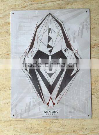 decor tin calendar sign