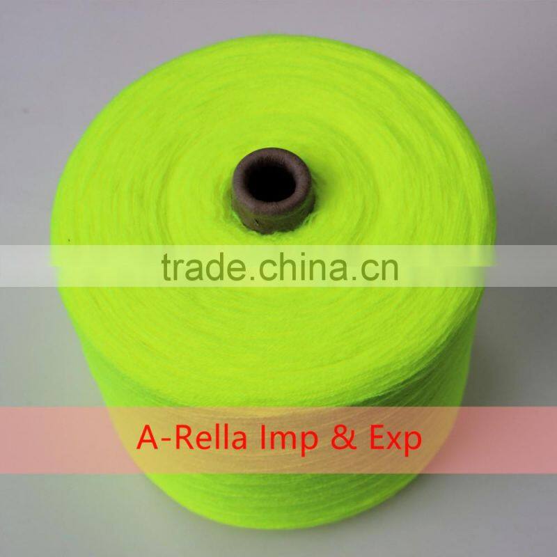 high bulk 100% acrylic yarn dyed in cone