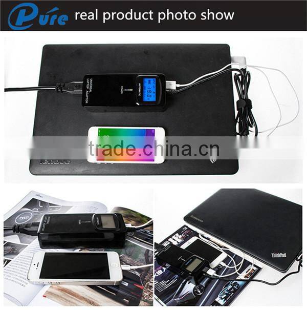 universal ac adapter 12 tips NEW connector 90W universal slim laptop ac adapter with USB and LCD dispaly