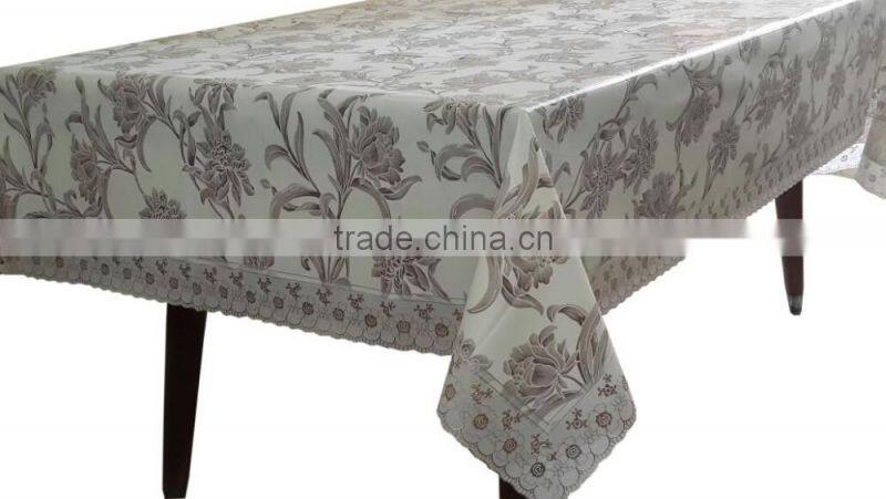 Factory Wholesale Cheap Hot Selling Gripper PVC Table Cloth