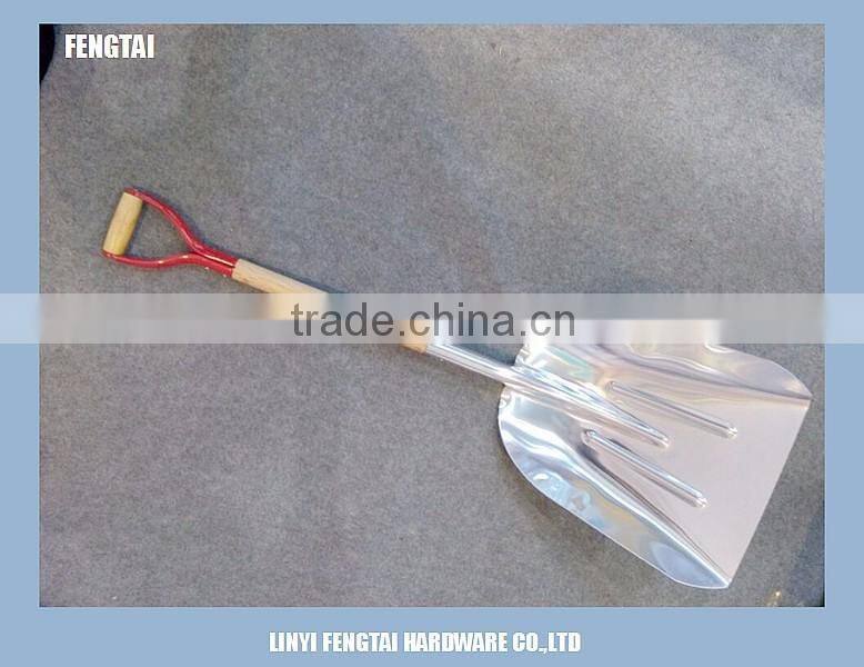 Wholesale Wooden Handle Aluminium Snow Shovel