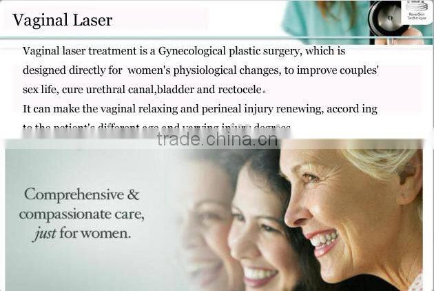 high quality RF tube CO2 fractional laser vaginal tightening with ce