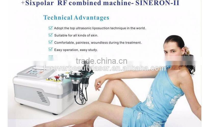 CE Certification portable Laser+Cavitation+RF slimming hot sale machine