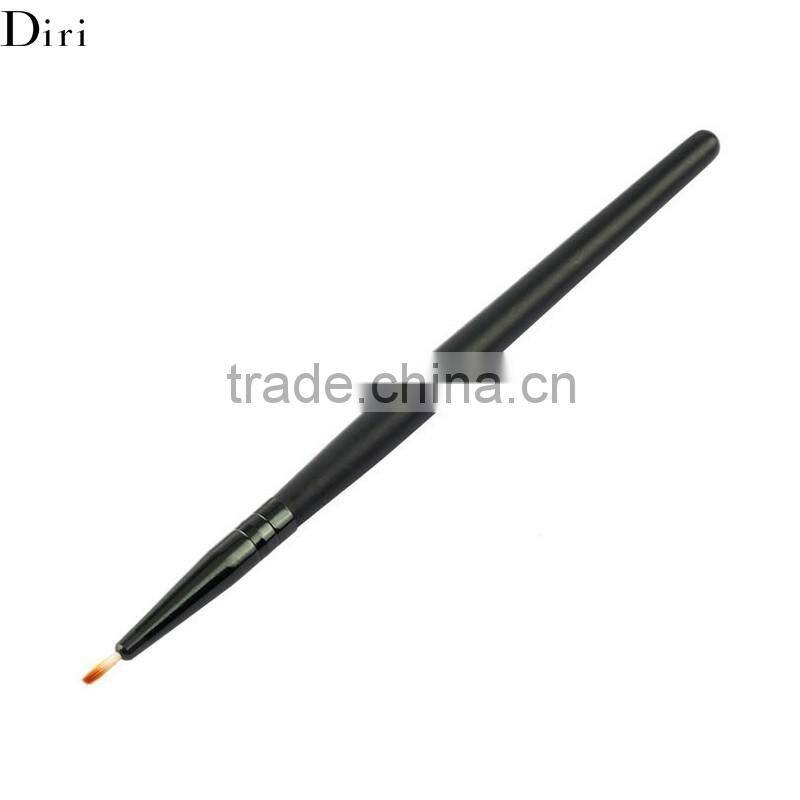 Free sample glisten collar natural wood handle eyeliner brush