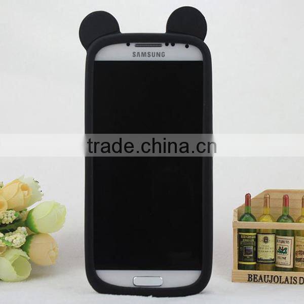 phone accessories 2017 hot sale silicone universal phone case with cute cartoon phone cases