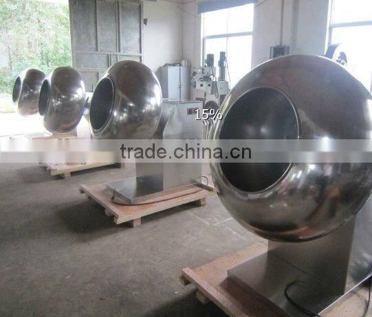 2012 best seller fully stainless steel wide output nuts coating machine