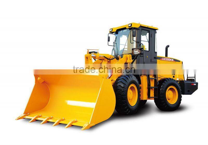 Lowest price articulated mini wheel loader 3T Wheel loader LW300KN for sale