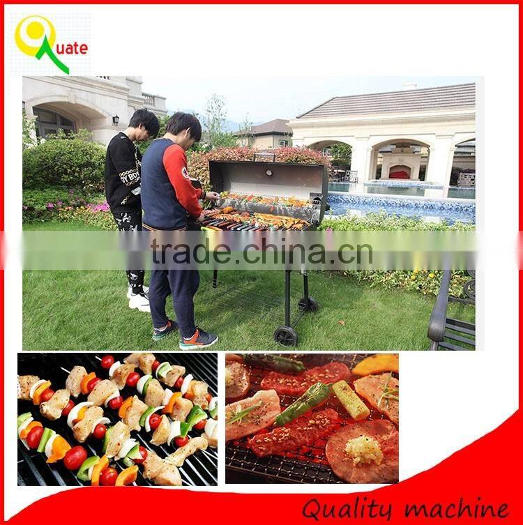Round wood fire Outdoor Huge BBQ Grill for hot sale