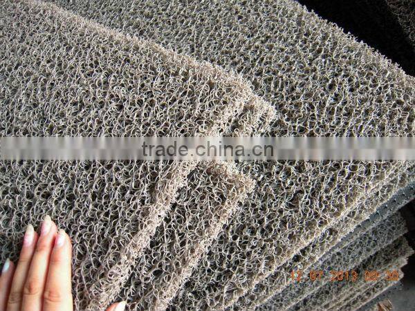 2015 HOT !!! New Economic spaghetti pvc mats pvc vinyl loop mat,matting/anti slip mat pvc roll