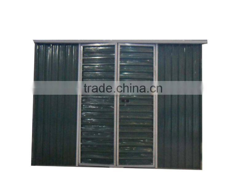 Vertical hinged door shed,DIY shed
