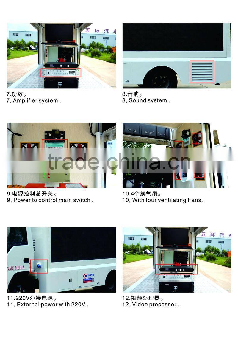 China karry Led Mobile Advertising Truck / Display Truck