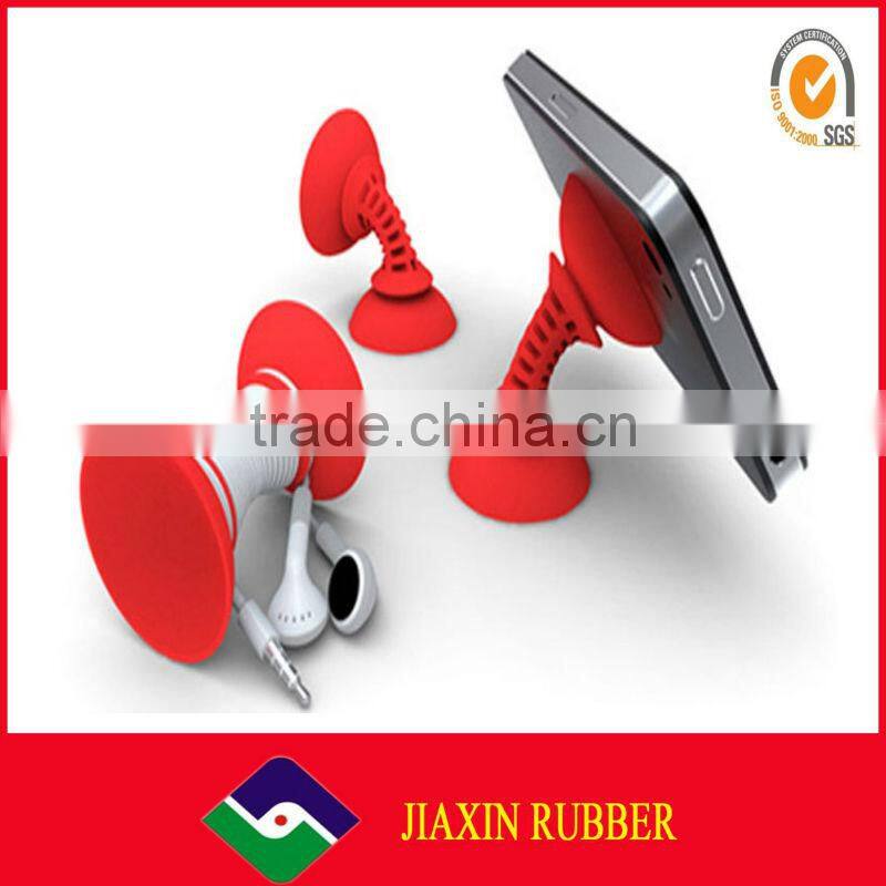 Factory Sale Promotional Silicone Phone Stand, Custom Silicone car phone holder