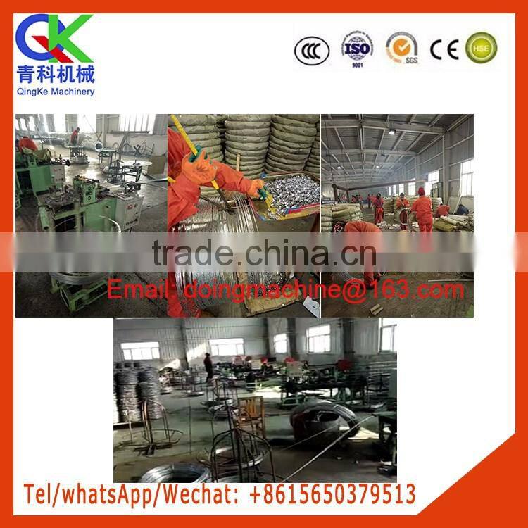 1000kg Double strands of barbed wire mesh machine