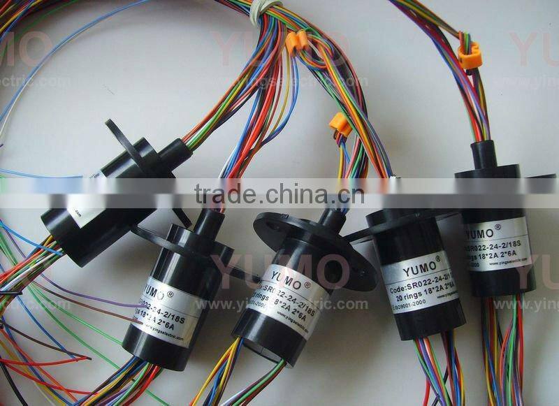 SR022-24-218S YUMO cheap and high quality capsule slip ring SR022