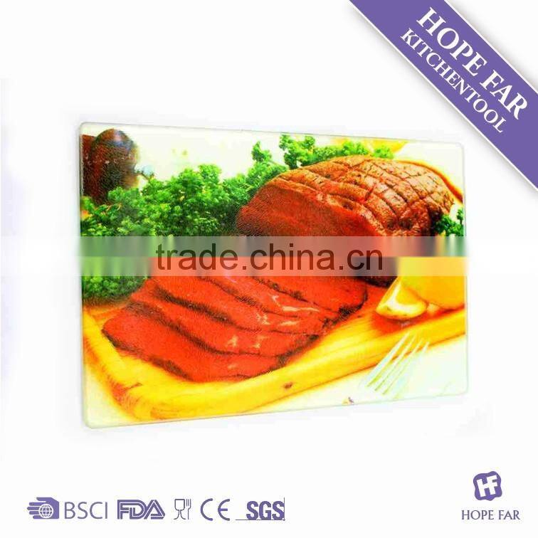 0300225 Rectangular tempered glass cutting board