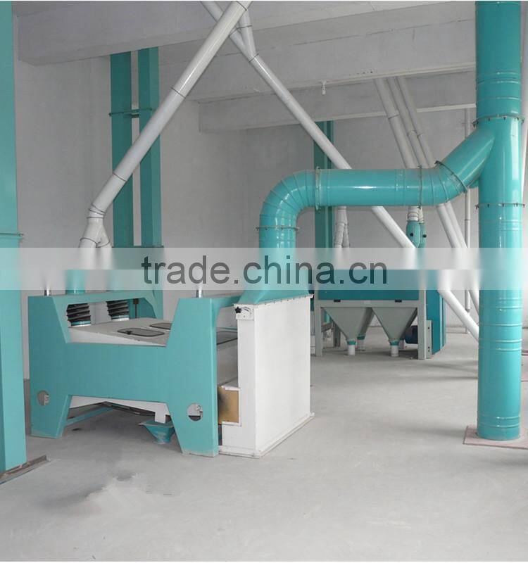 China supplier flour mill plant grain cleaning machinery