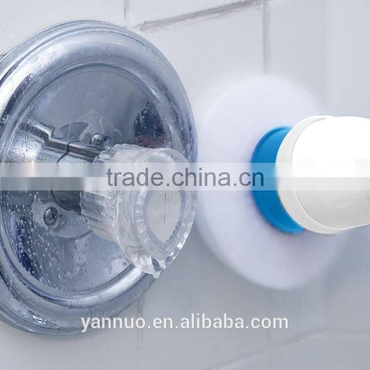 Turbo Scrub Hurricane Spin Scrubber, Wireless Electric Bathroom Cleaning Brush