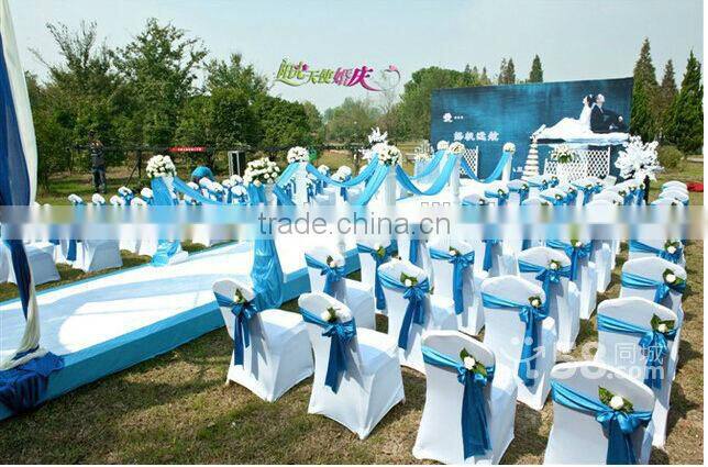 Wholesale cheap ruffled chair covers for sale