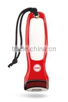 2 LED magnetic torch with string