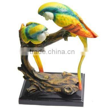 Artificial parrot resin parrot outdoor decor