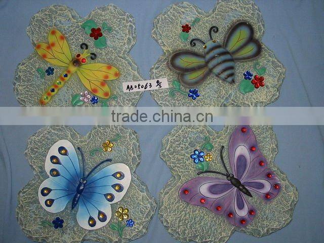 Home Decorative resin Wall Plaque With Hanger On Back