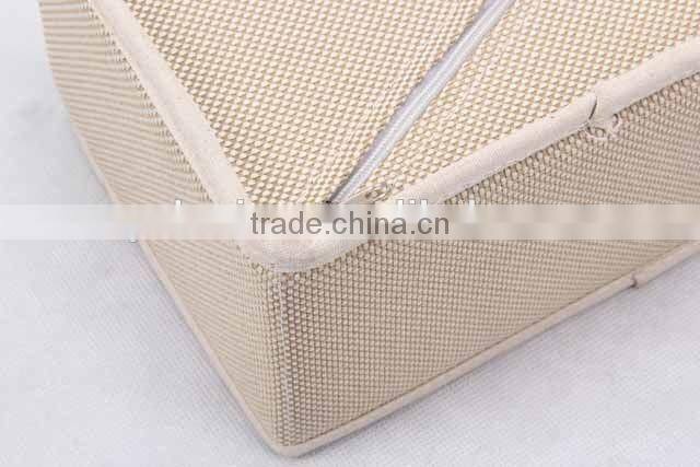rectangular linen storage box