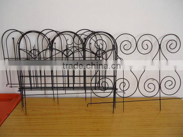 metal garden fence trellis (LMGF-4007)