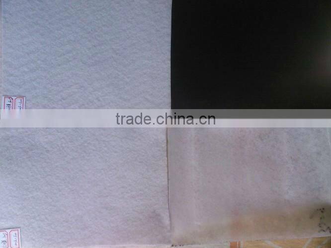 composite geomembrane with geotextile and membrane