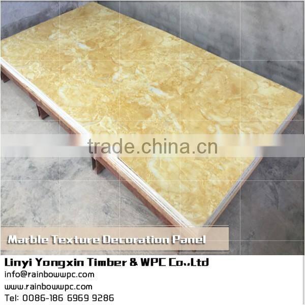 011 Factory price marble texture Bathroom wall covering panels decorative panel