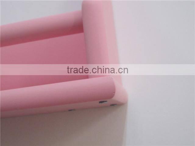 wooden decorative floating wall shelf