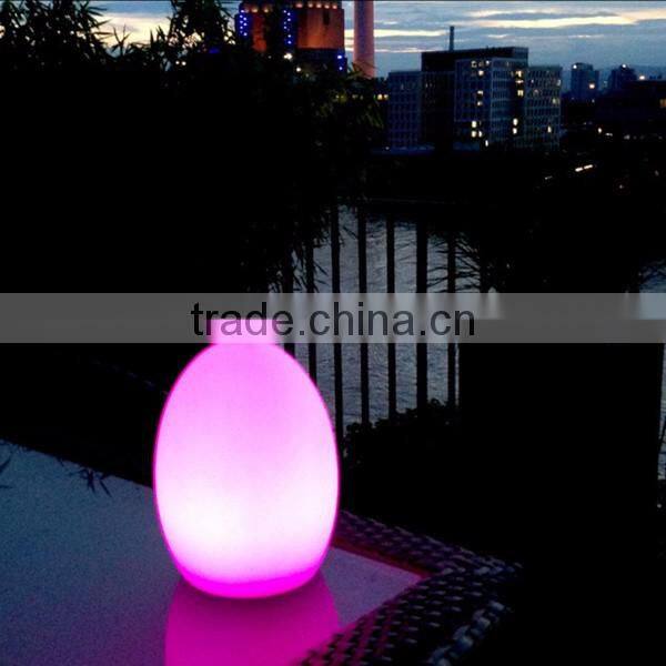 Rechargeable led egg ball/color change decorative egg lamp/bedroom led night light