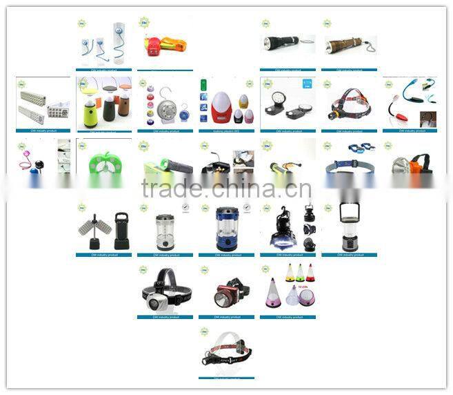 Multifunctional durable aluminum Carabiner LED Flashlight with compass