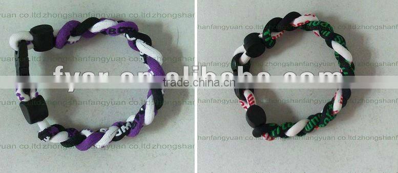 Silicone bracelets weave bracelet braided bracelets