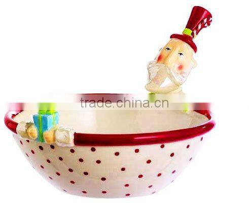 Stoneware 5" Ceramics Pet bowl