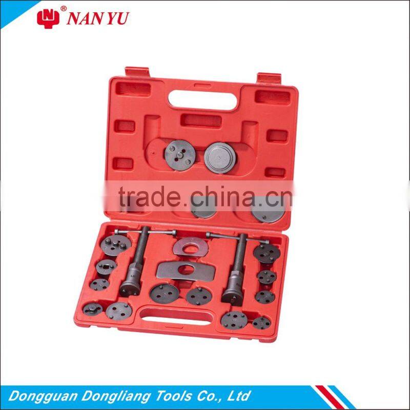 21PCS Caliper Disc Brake Wind Back Pad Piston Compressor Tool Kit For WE-B1013