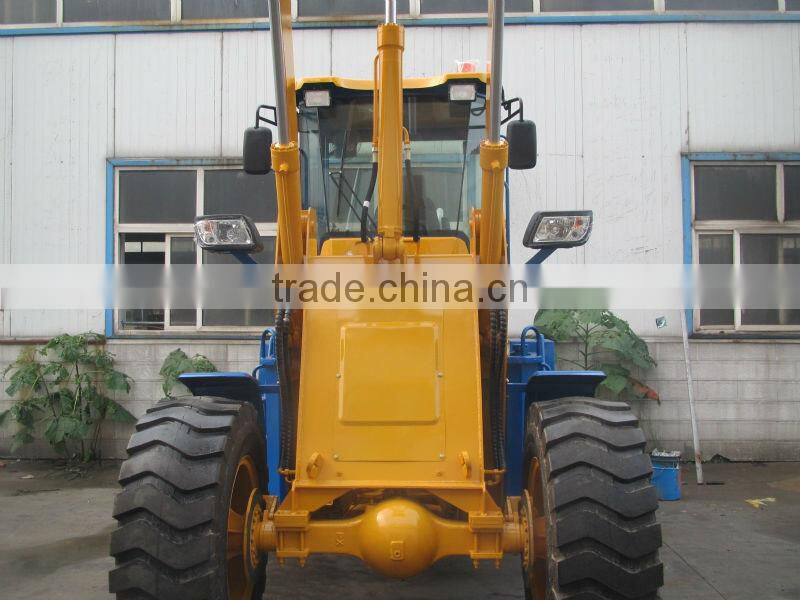 China Qingzhou low price 2.8ton ZL28 wheel loader with AC and Joystick
