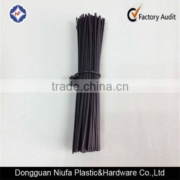 plastic twist tie with single metal wire for bread bags closuring
