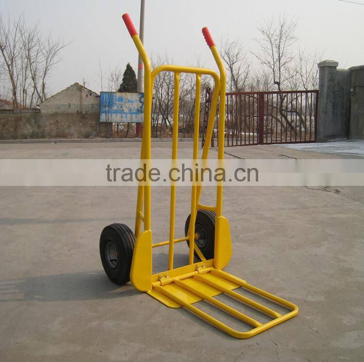 steel strong two wheel hand trolley
