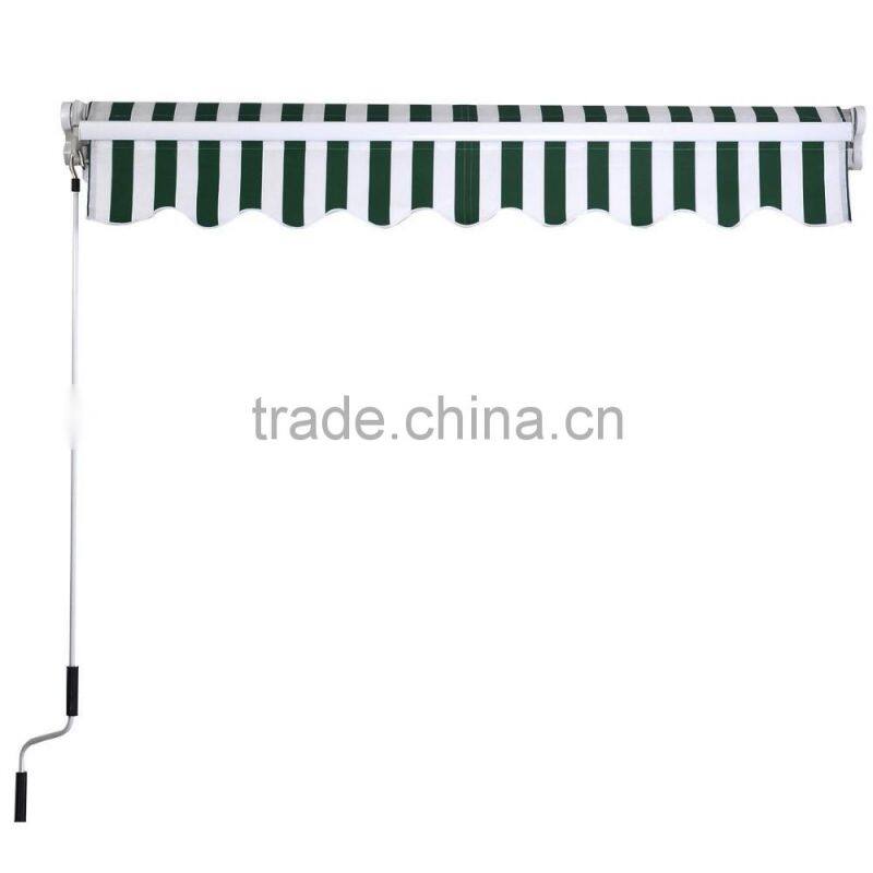 1.8x1.2m Patio Door Aluminum Fabric Retractable awnings