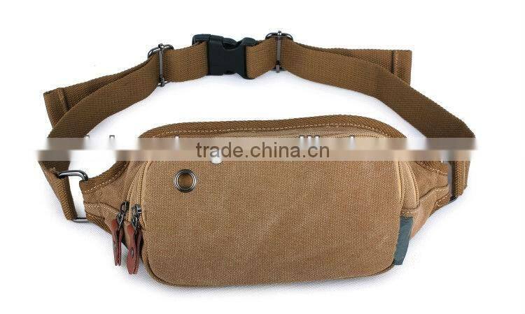 16oz Running Sport Canvas Waist Bag Waist Belt