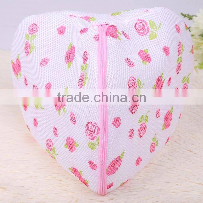 Polyester White Durable Cute Woman Laundry Bra Wash (TM-LB-042)