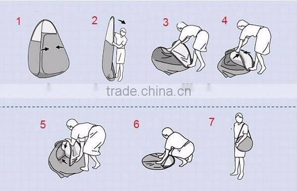 Outdoor Single Layers Pop-up Shower Change Cloth TentOutdoor Single Layers Pop-up Shower Change Cloth Tent