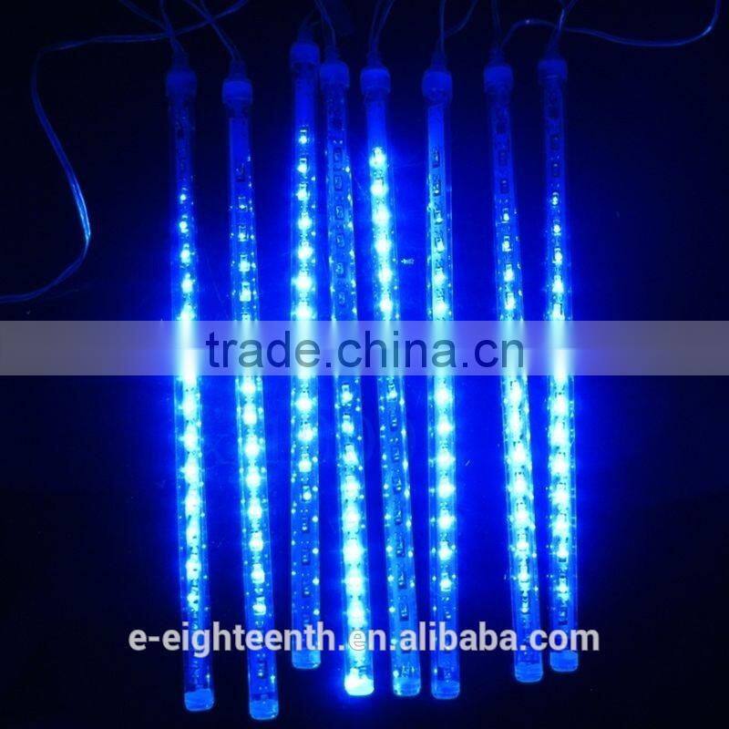 2016 new arrival 30CM Meteor Shower Rain Tubes LED Christmas Light Wedding Party Snowfall Tree Garden Xmas String Light Outdoor