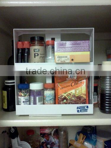 Newest selling attractive style cheap Swivel Store Space Saving Organizer